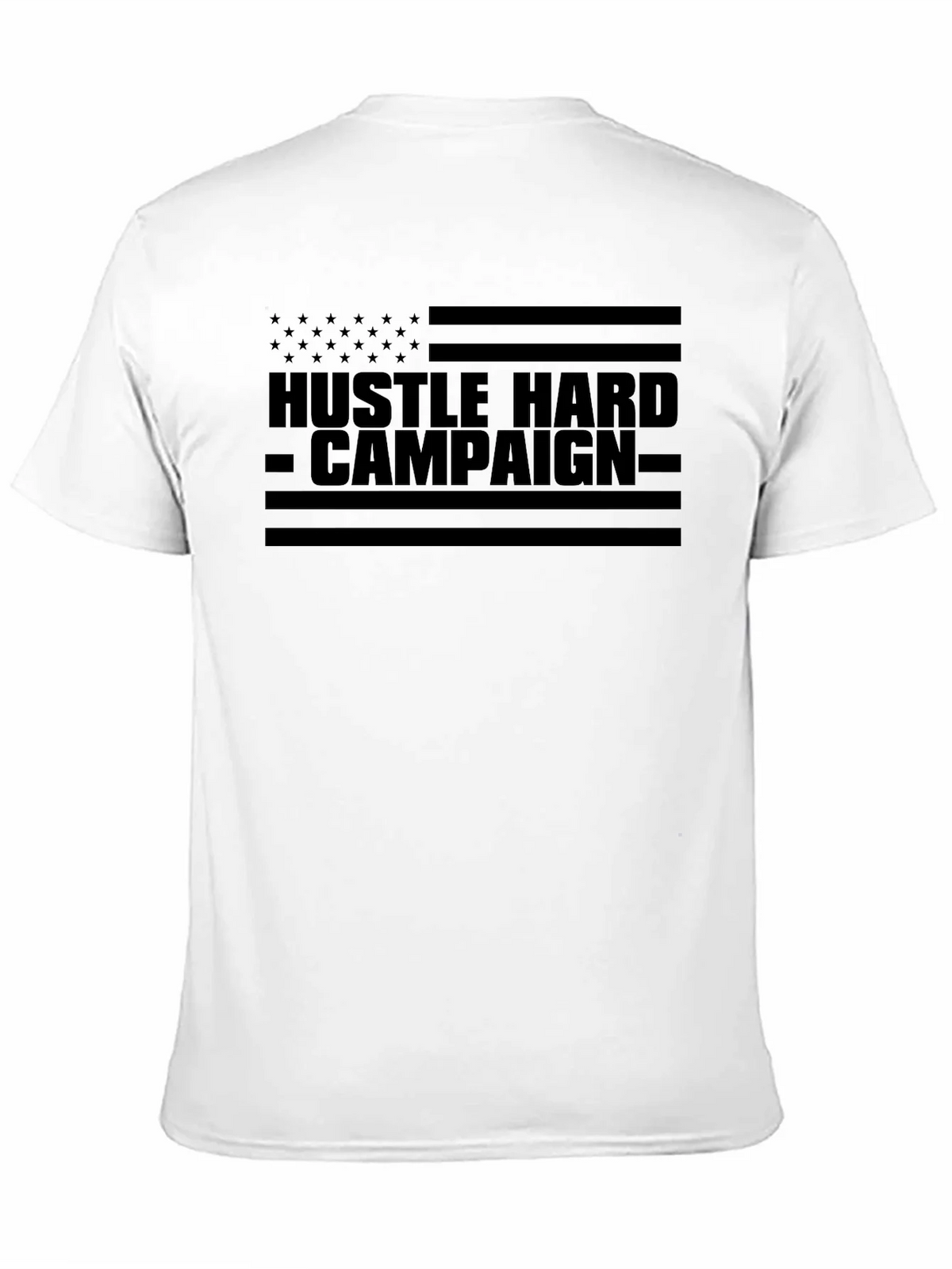 Hustle Hard Campaign Graphic Tee product image 10