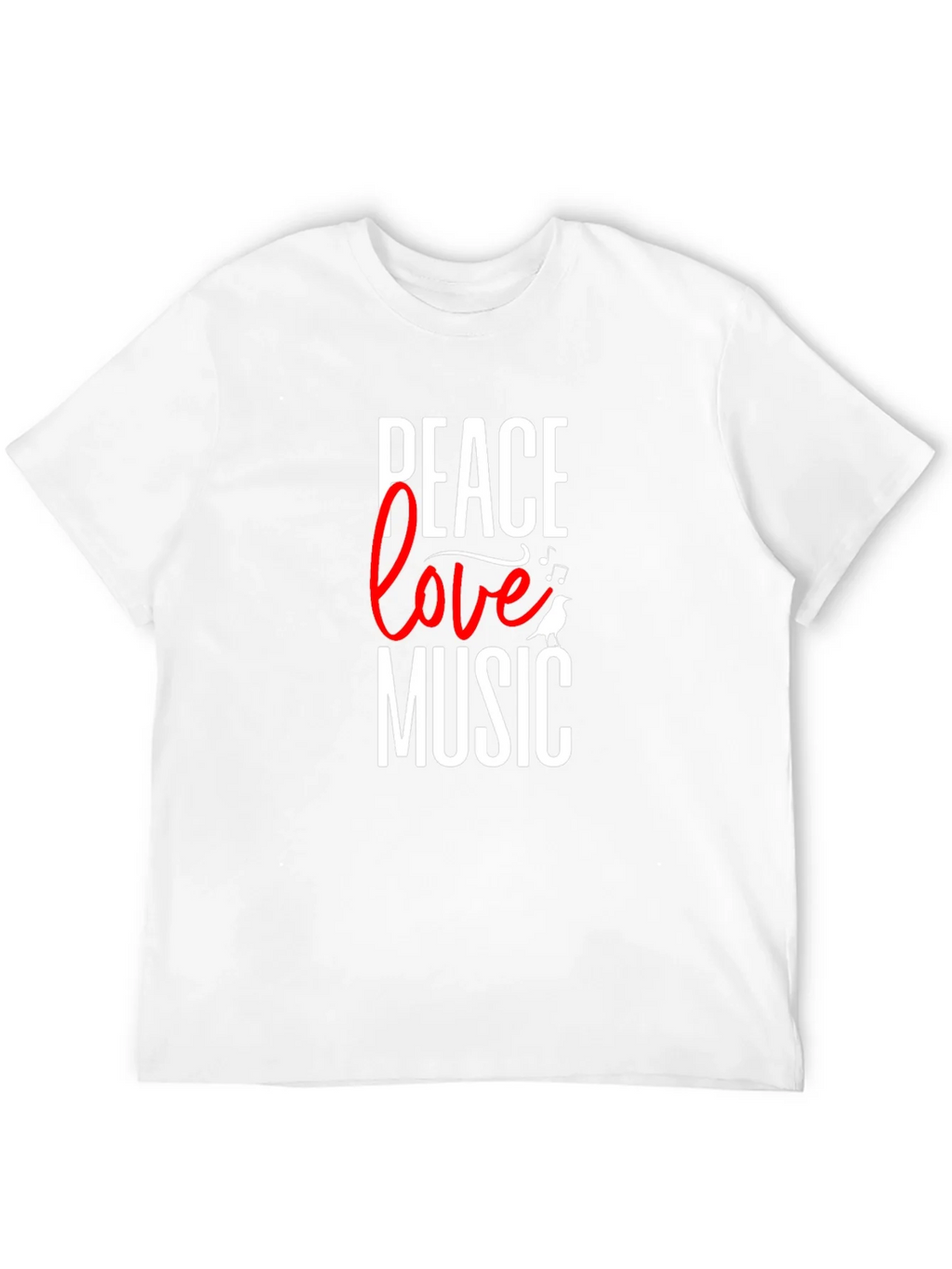 Peace Love Music Graphic Tee product image 11