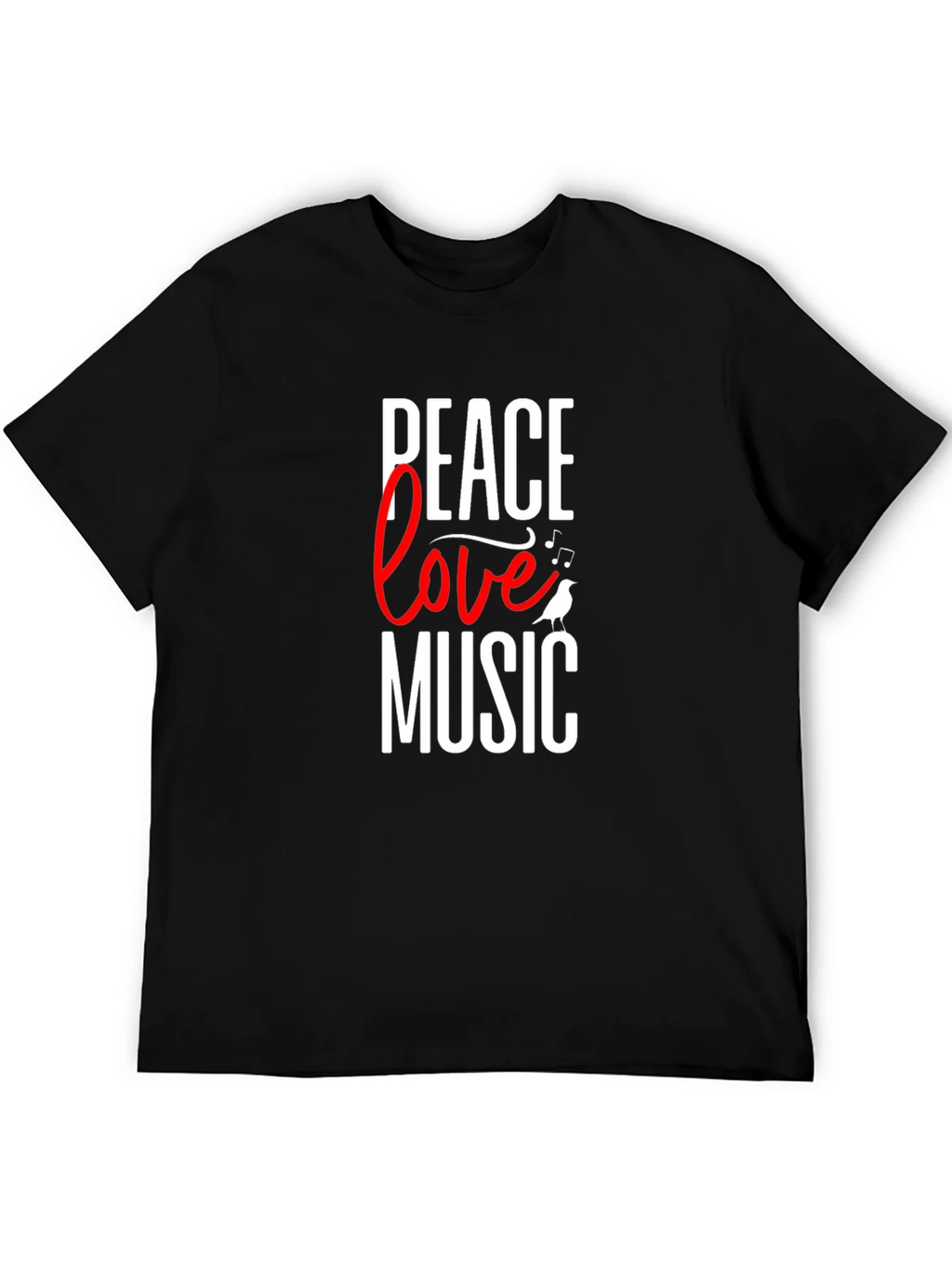 Peace Love Music Graphic Tee product image 5
