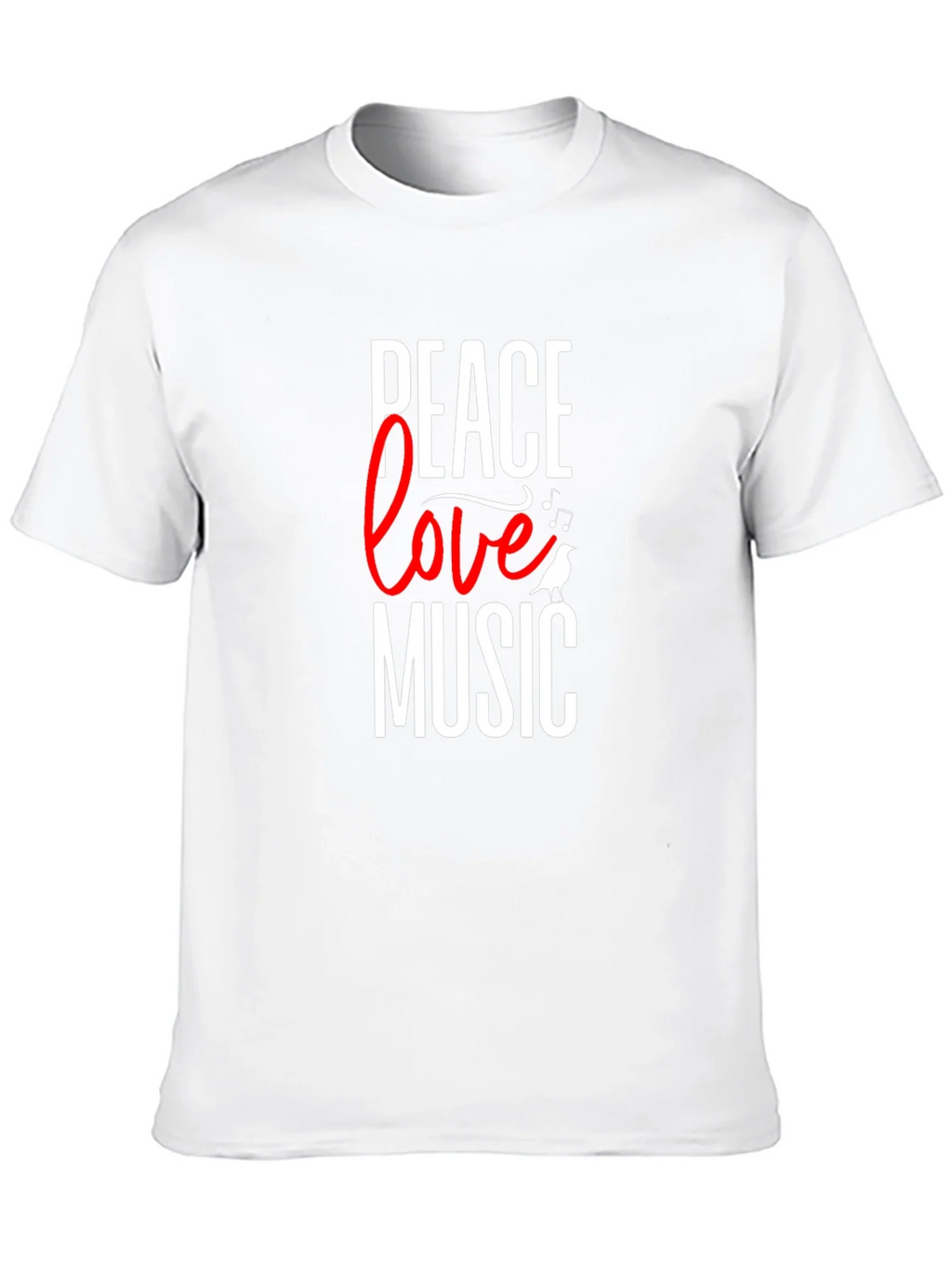 Peace Love Music Graphic Tee product image 9