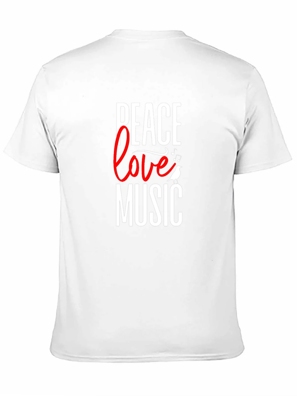 Peace Love Music Graphic Tee product image 10