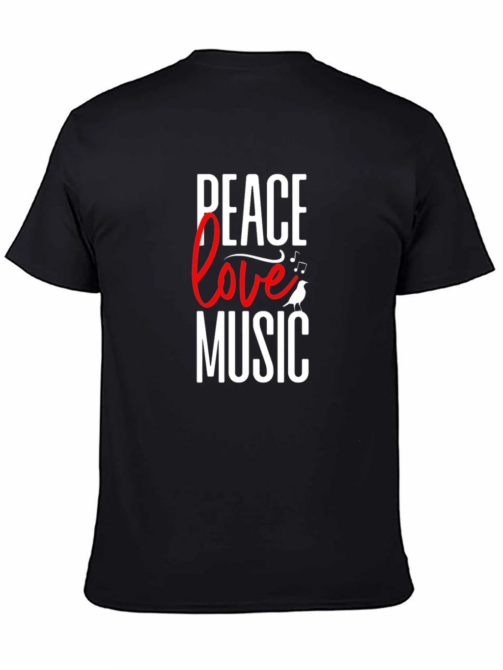 Peace Love Music Graphic Tee product image 4