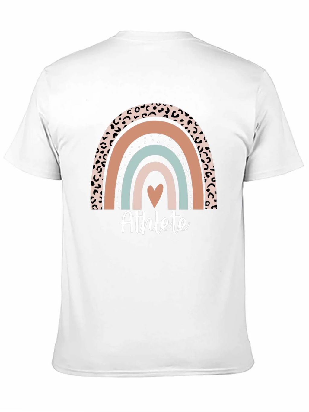 Athlete Rainbow Heart T-Shirt - Unisex product image 9