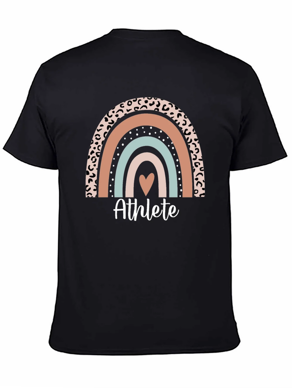 Athlete Rainbow Heart T-Shirt - Unisex product image 4