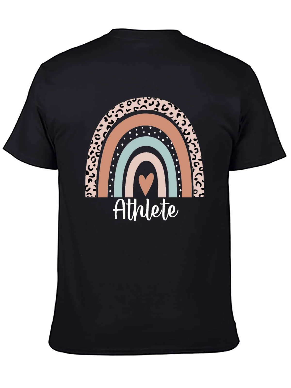 Athlete Rainbow Heart T-Shirt - Unisex product image 4