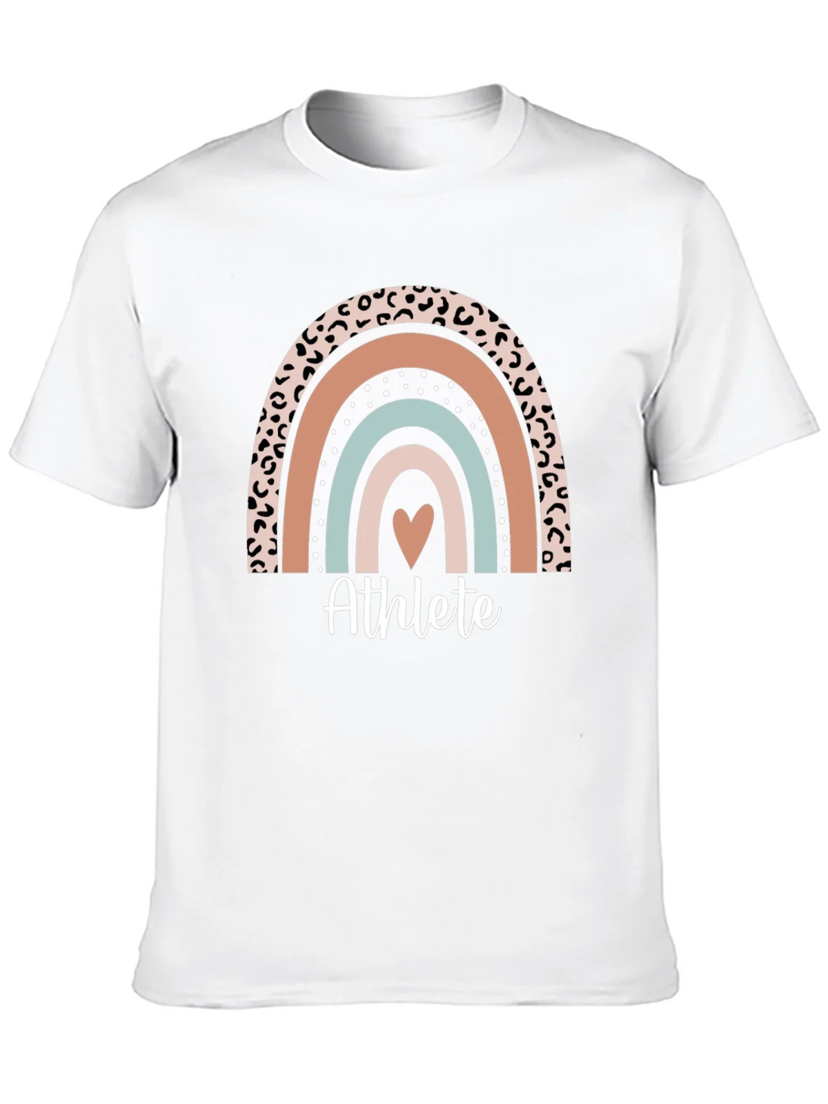 Athlete Rainbow Heart T-Shirt - Unisex product image 8