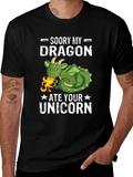Sorry My Dragon Ate Your Unicorn T-Shirt product image 1