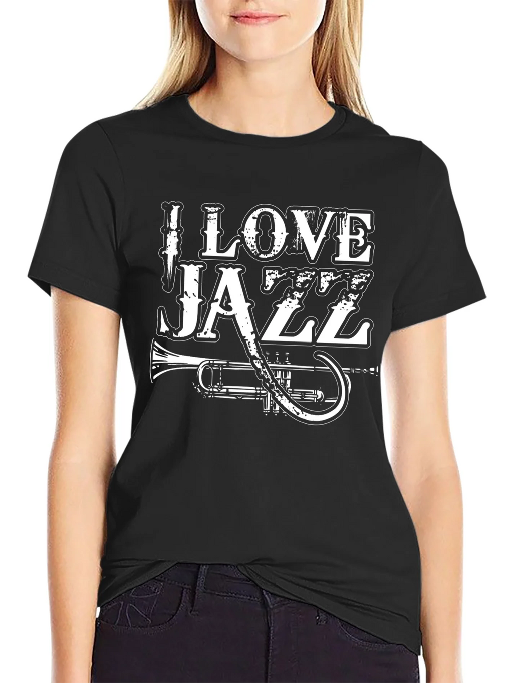 I Love Jazz T-Shirt - Music Tee product image 2