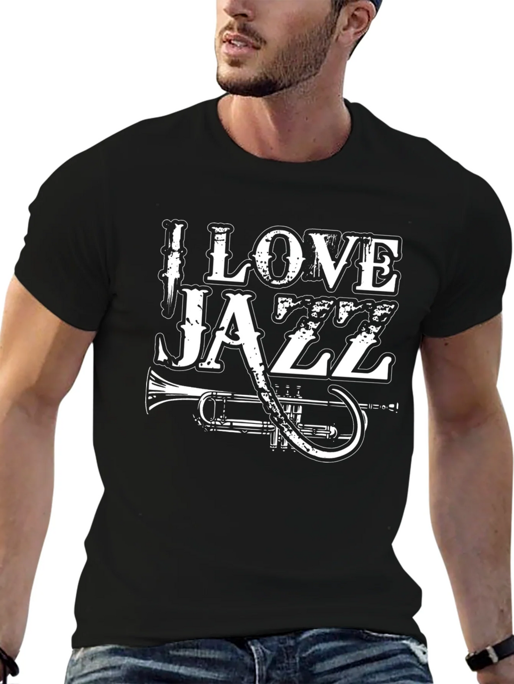 I Love Jazz T-Shirt - Music Tee product image 6