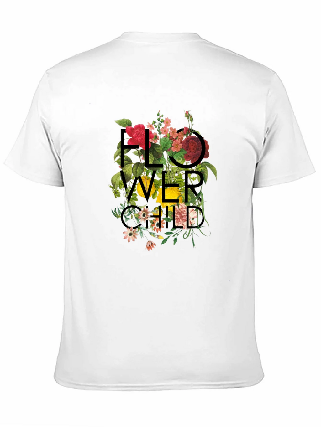 Floral Child Graphic Black T-Shirt product image 8