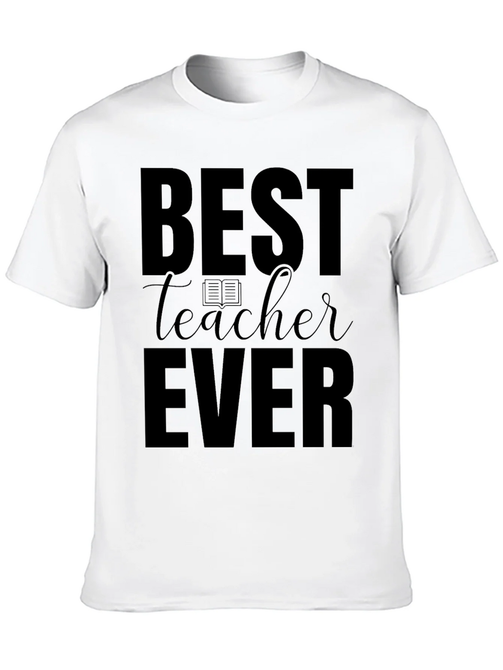 Best Teacher Ever Black T-Shirt product image 4