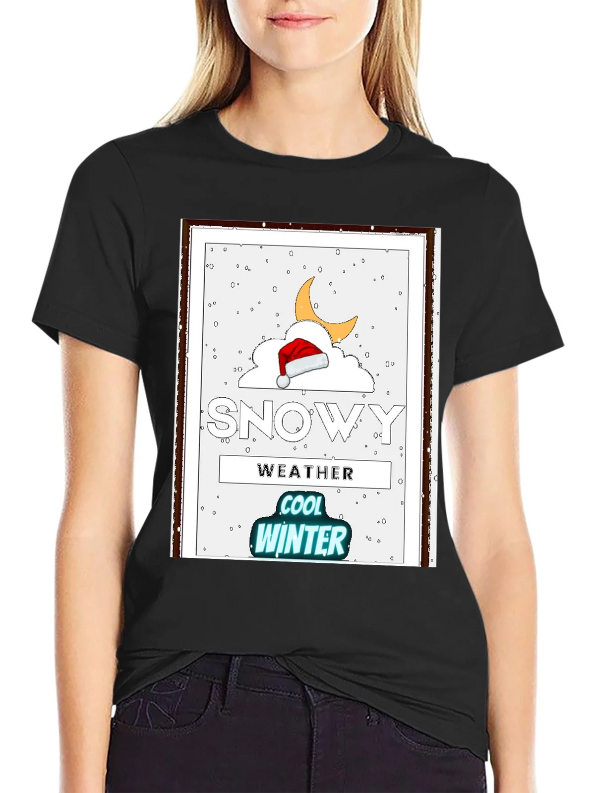 Snowy Weather Cool Winter T-Shirt