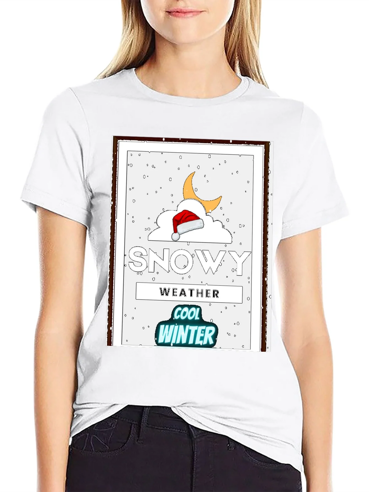 Snowy Weather Cool Winter T-Shirt
