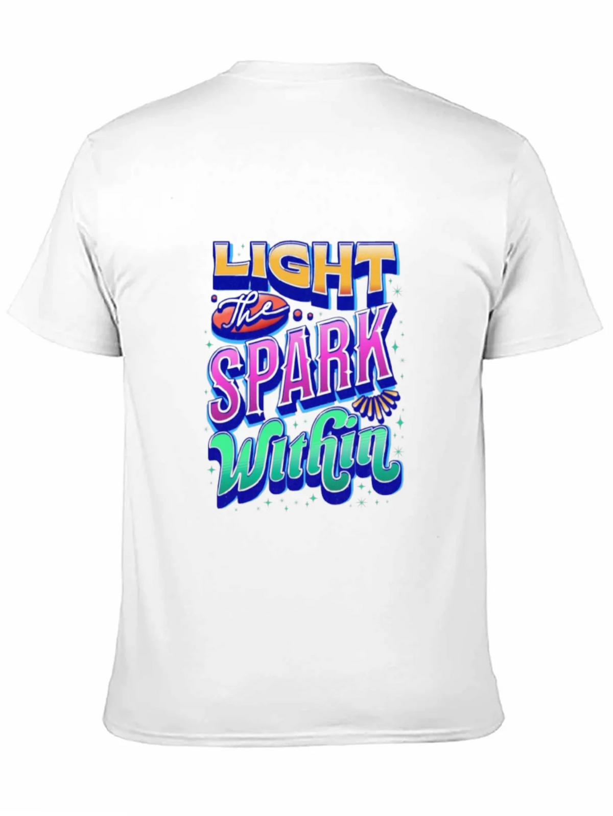 Light the Spark Within Graphic Tee - Black product image 7