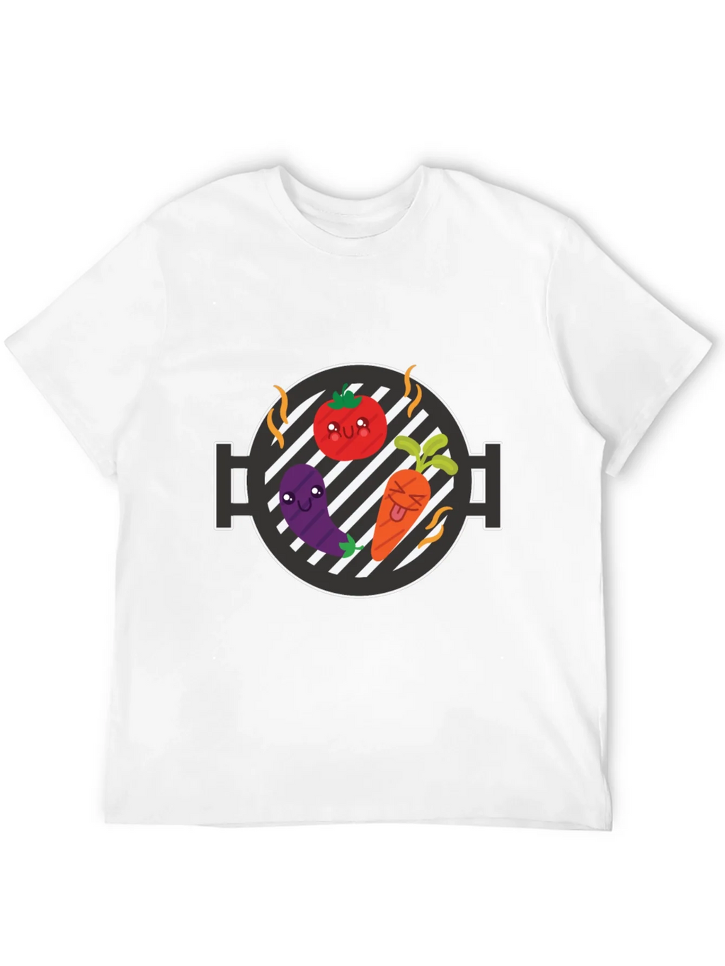 Veggie BBQ T-Shirt - Funny Vegan Grill Tee product image 3