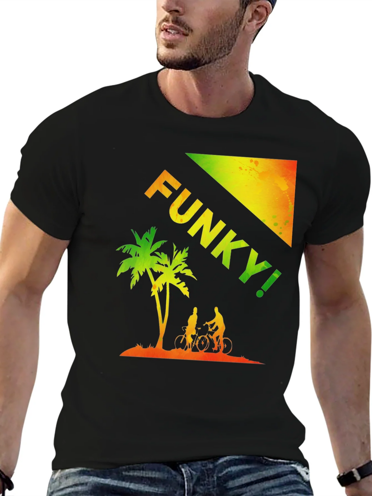 Funky Beach Ride Graphic Tee product image 6