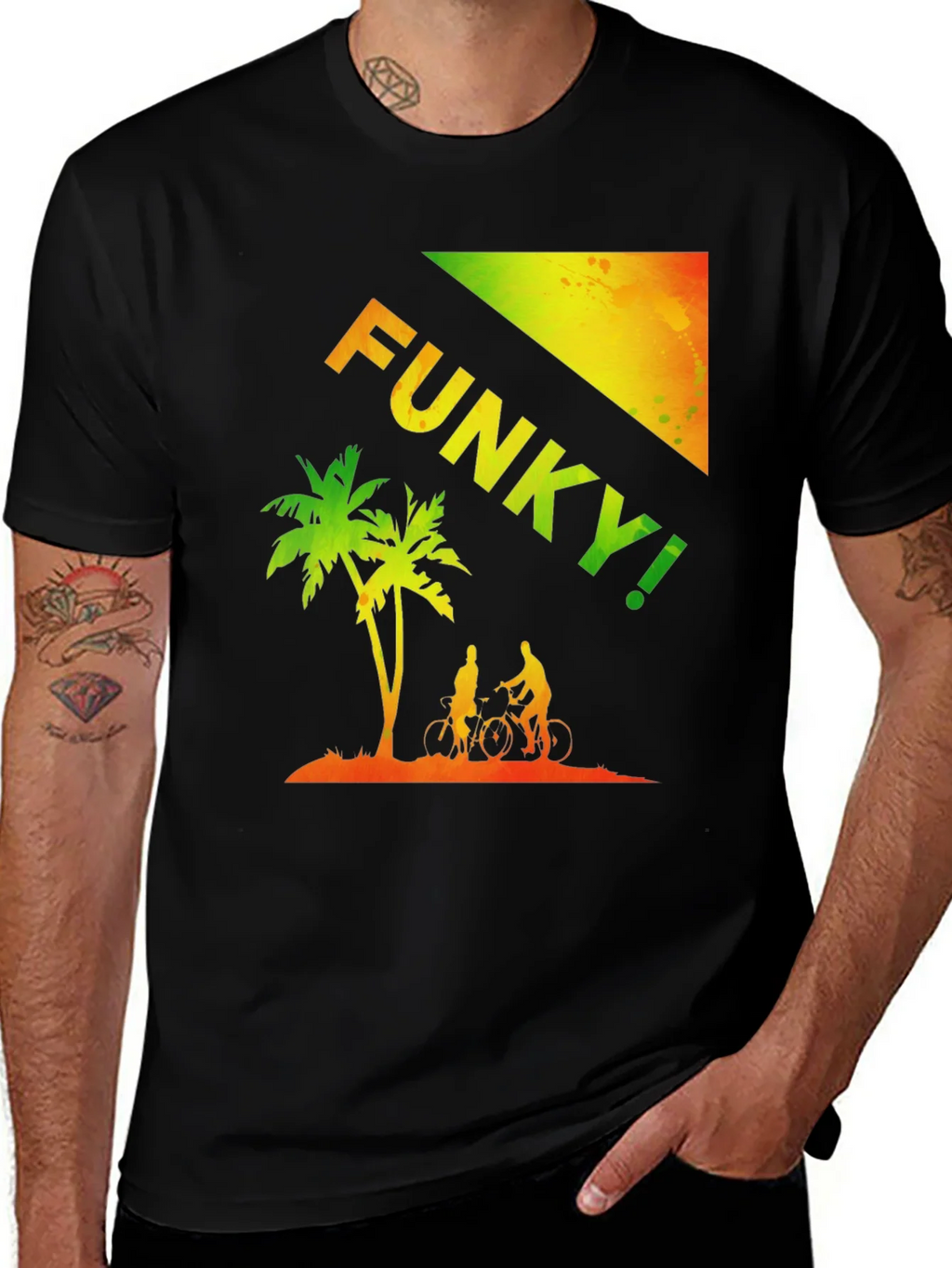 Funky Beach Ride Graphic Tee product image 1