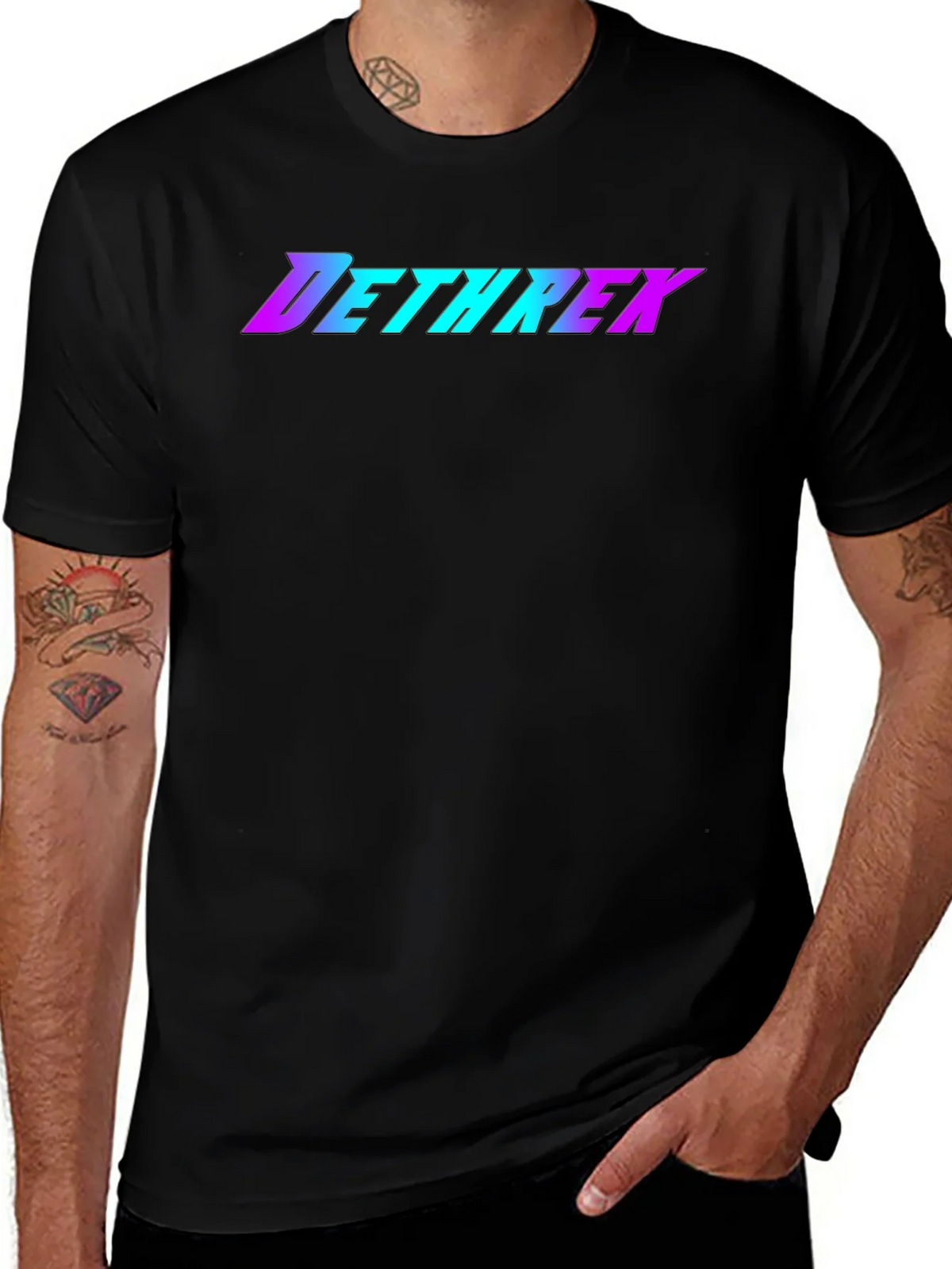 Dethrex Graphic Tee - Black T-Shirt product image 1