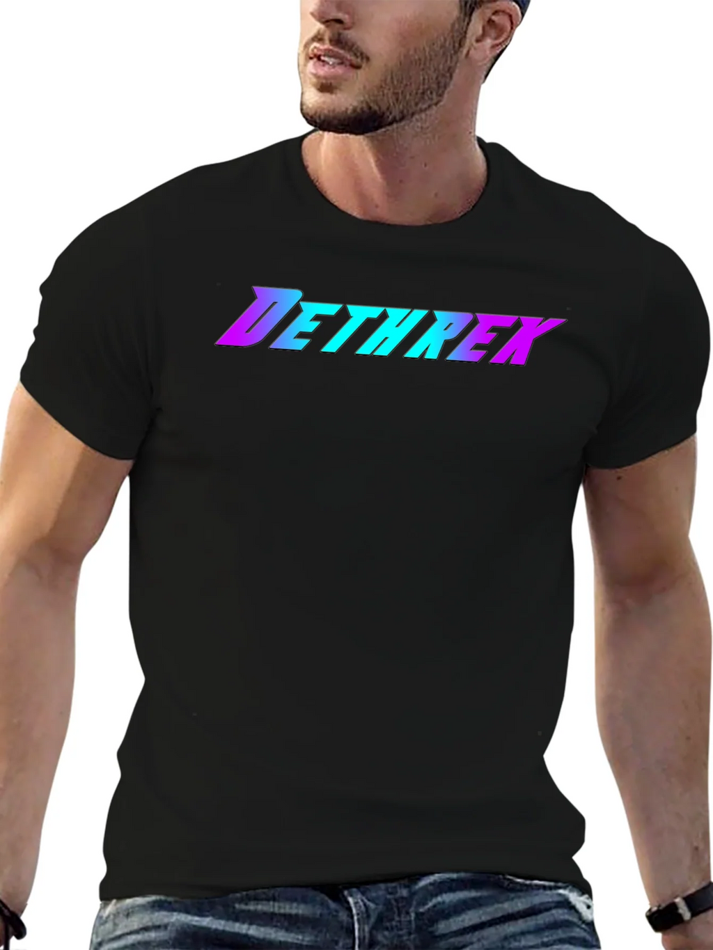 Dethrex Graphic Tee - Black T-Shirt product image 6