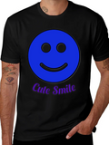 Cute Smile T-Shirt - Happy Face Graphic Tee product image 1
