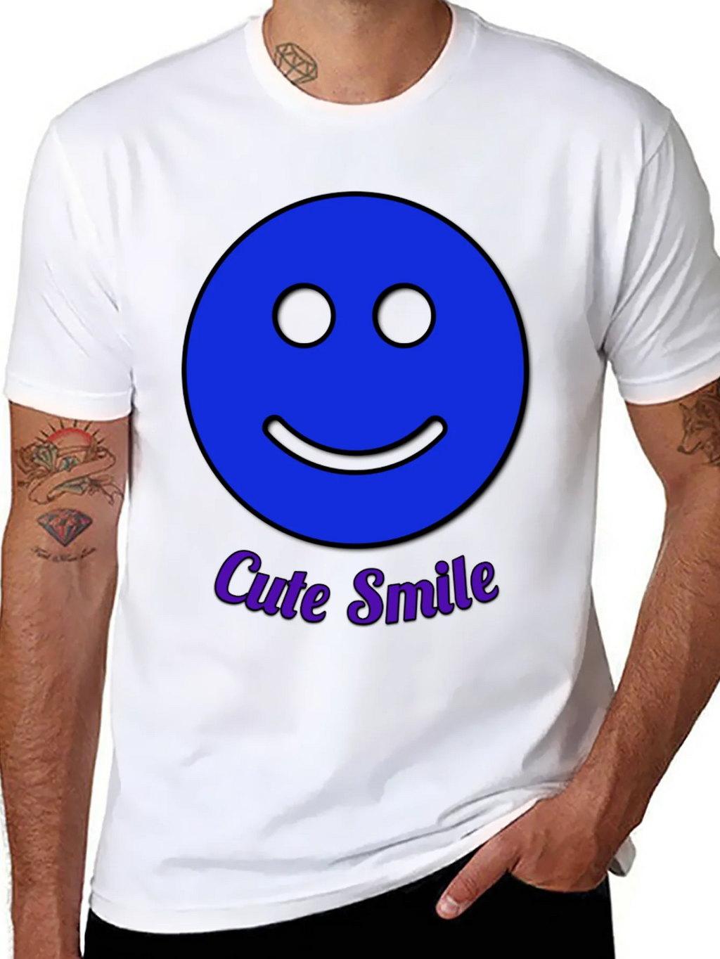 Cute Smile T-Shirt - Happy Face Graphic Tee product image 7