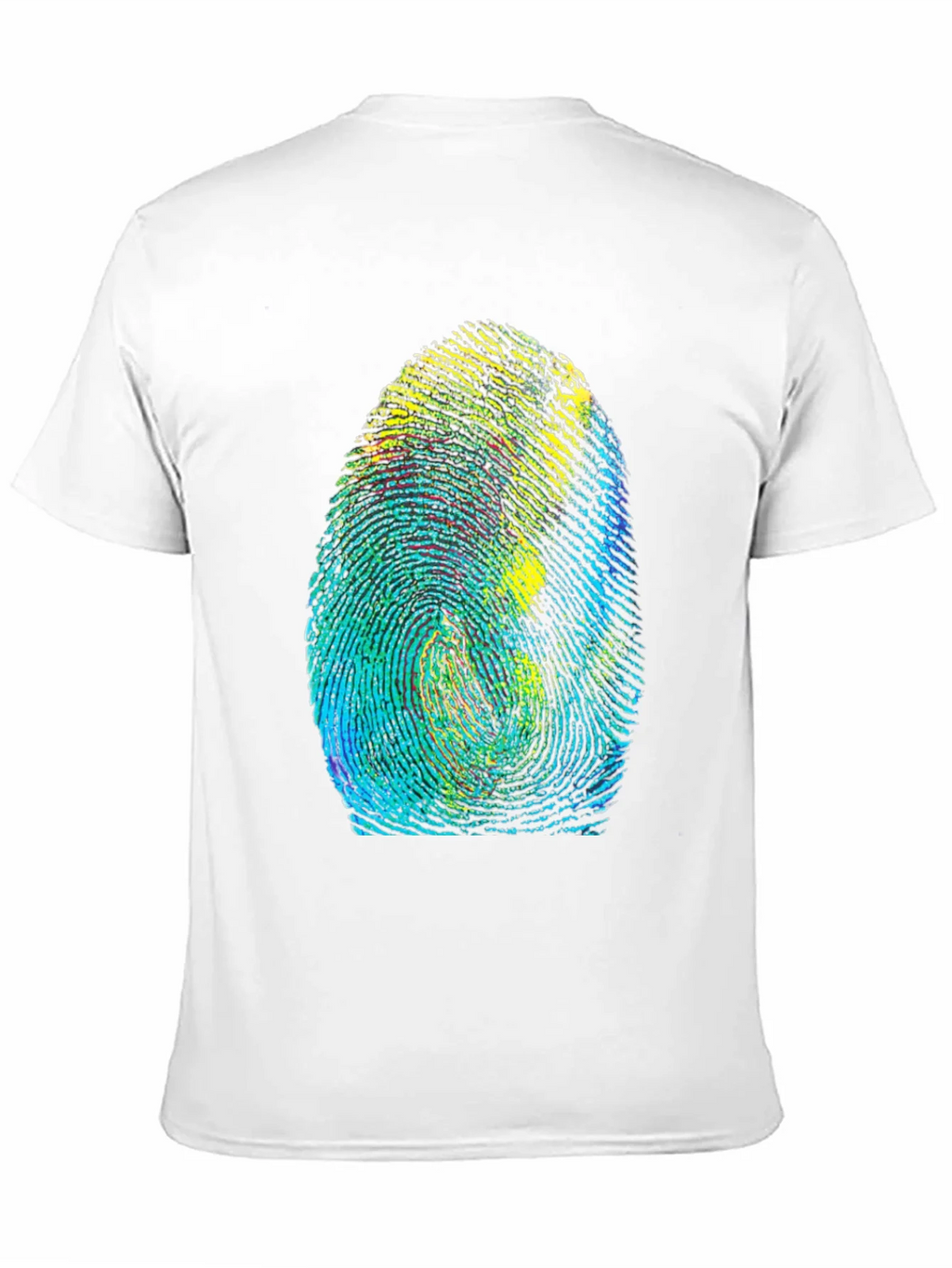 Unique Fingerprint Graphic Tee - Black product image 10