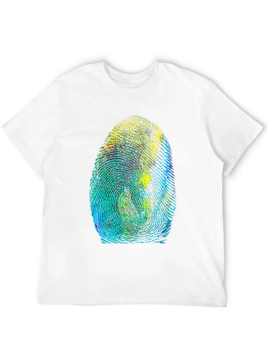 Unique Fingerprint Graphic Tee - Black product image 11