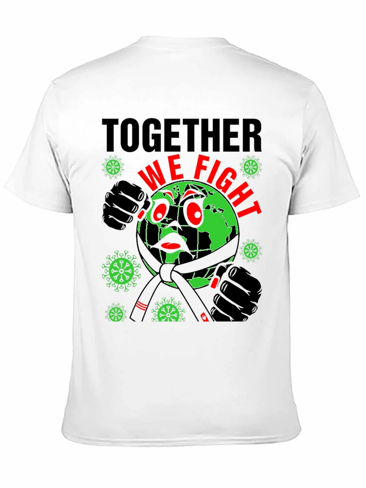 Together We Fight T-Shirt: Earth vs Virus product image 10