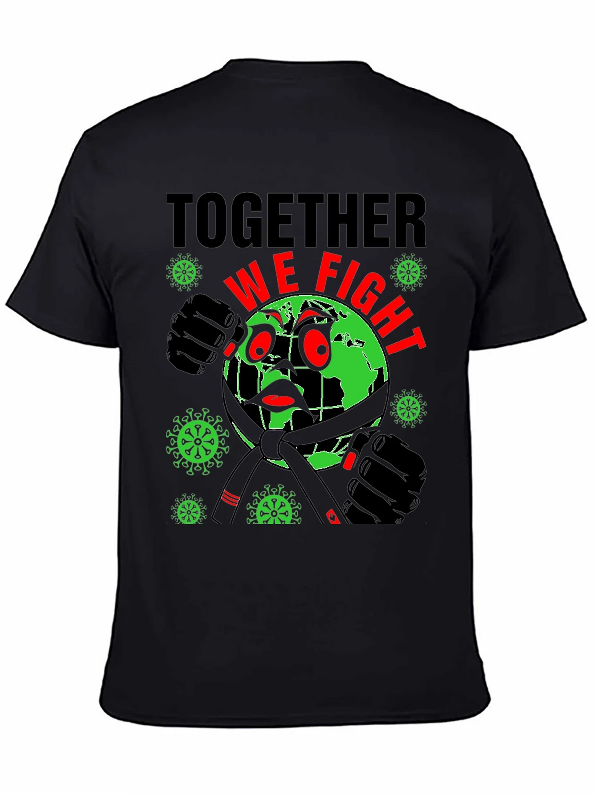 Together We Fight T-Shirt: Earth vs Virus product image 4