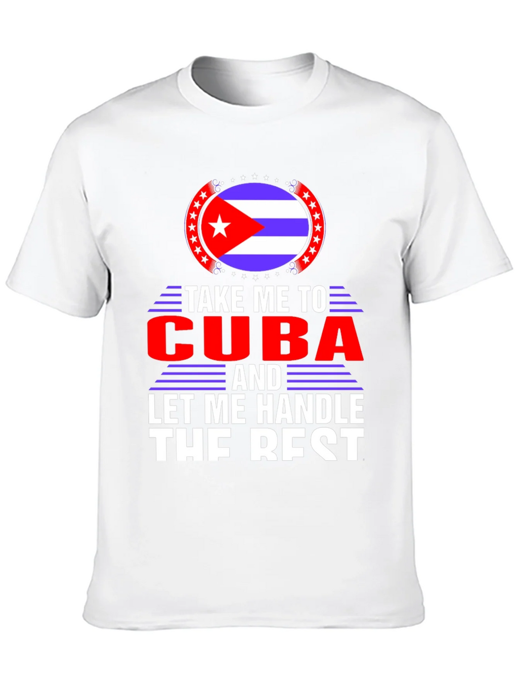 Take Me To Cuba Black T-Shirt product image 9
