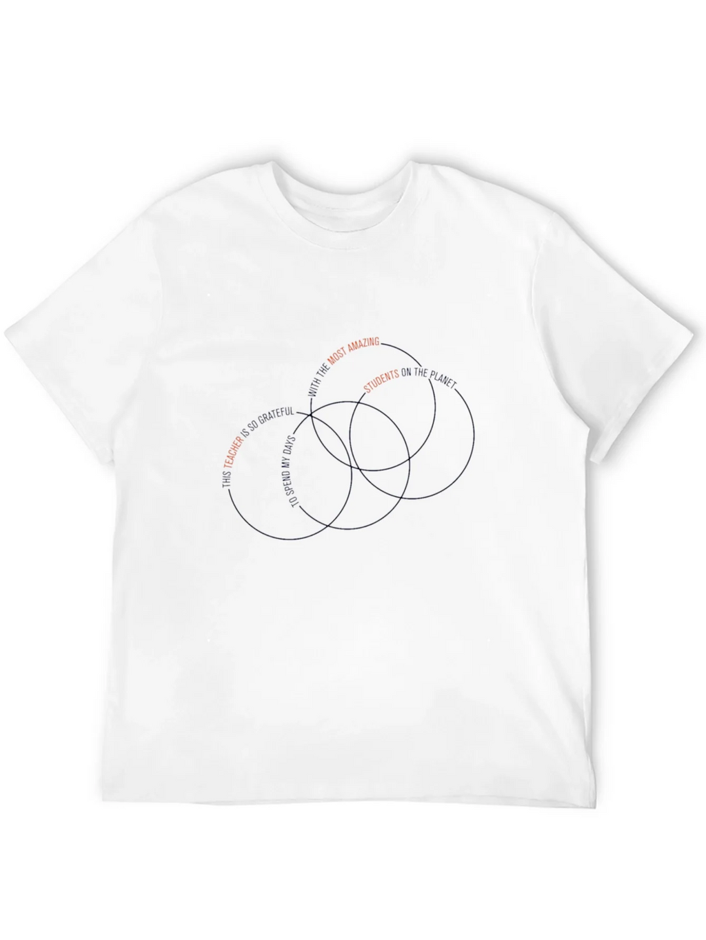 Amazing Teacher T-Shirt - Venn Diagram Design product image 11