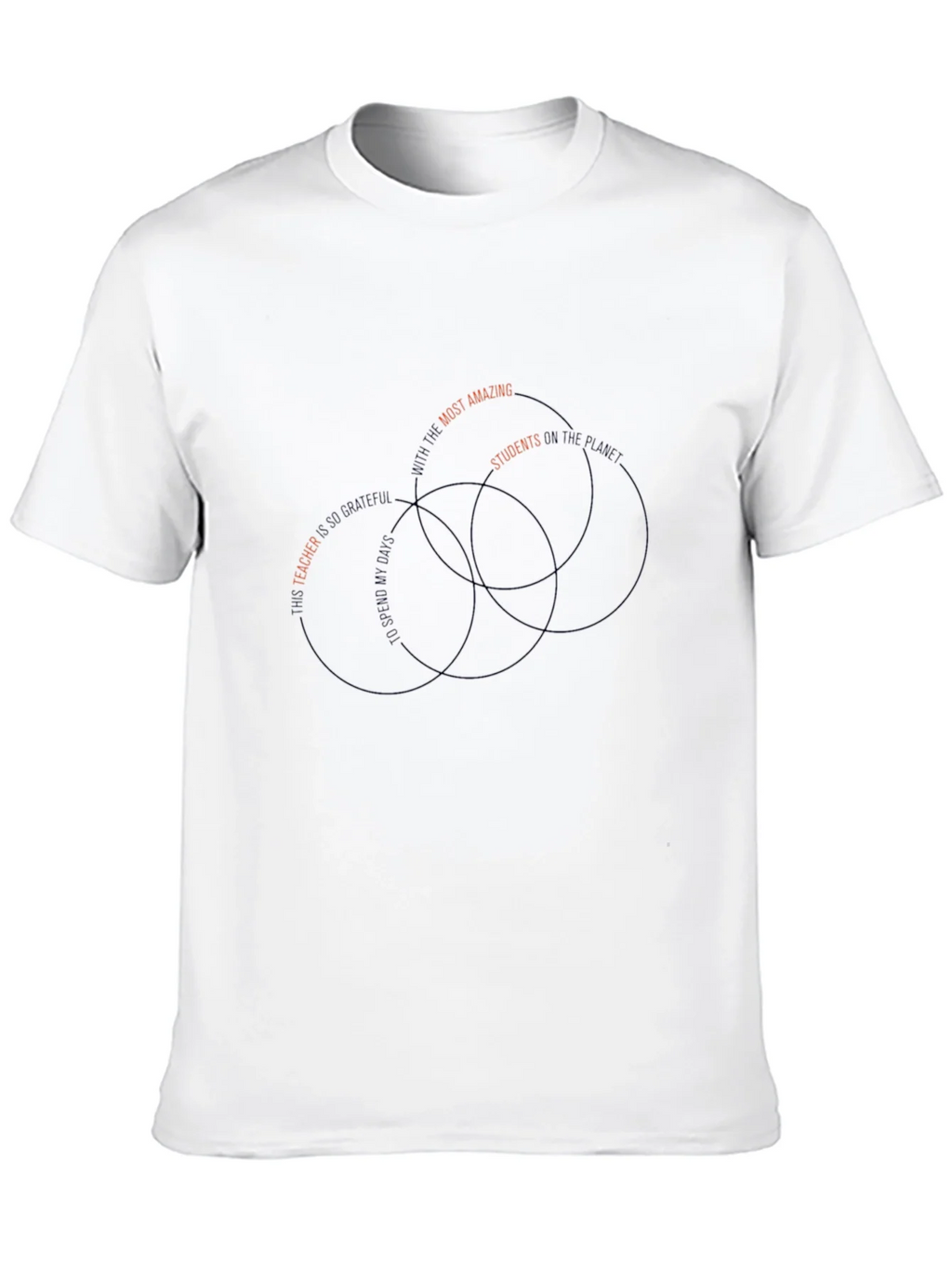 Amazing Teacher T-Shirt - Venn Diagram Design product image 9
