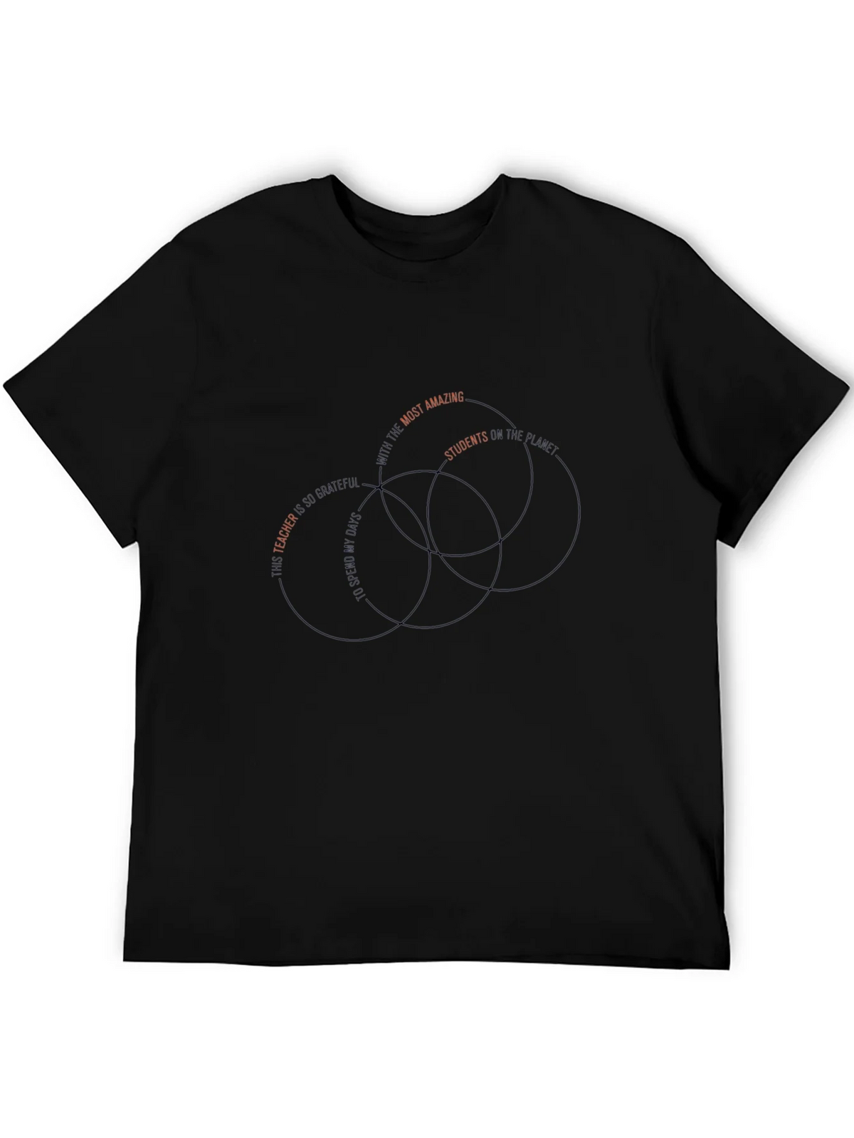 Amazing Teacher T-Shirt - Venn Diagram Design product image 5
