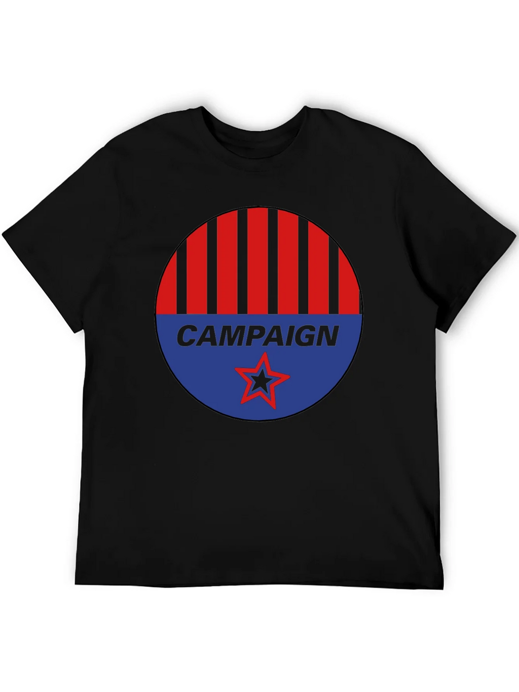 Campaign Graphic Tee - Red Blue Black product image 5