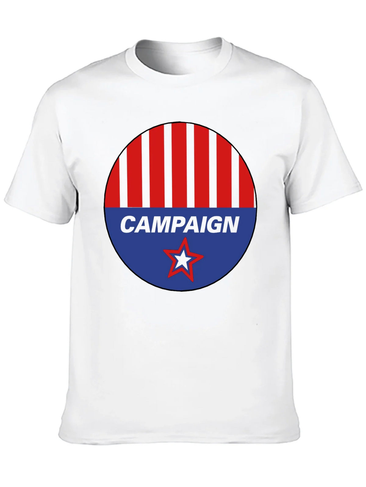 Campaign Graphic Tee - Red Blue Black product image 9