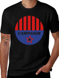 Campaign Graphic Tee - Red Blue Black product image 1