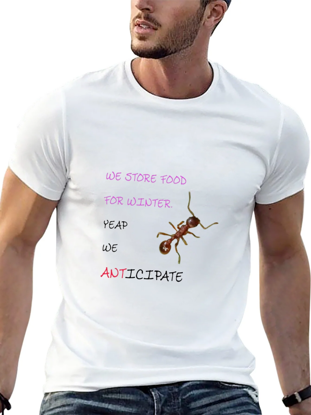 We Store Food for Winter Graphic Tee product image 12