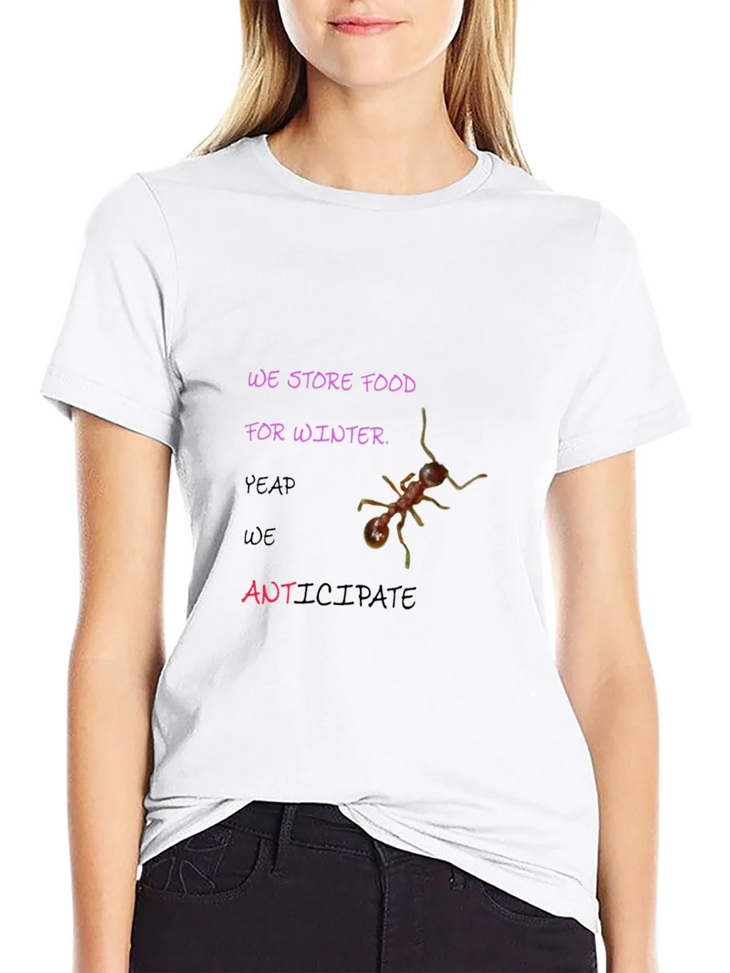 We Store Food for Winter Graphic Tee product image 8