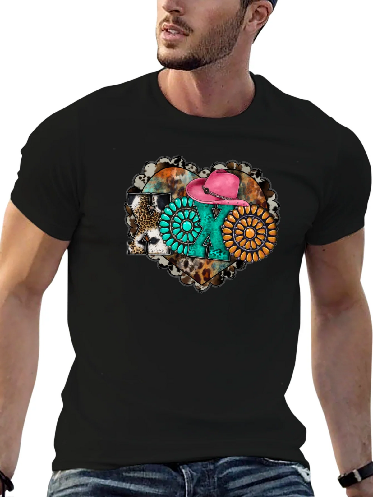 Cowboy Texas Graphic T-Shirt