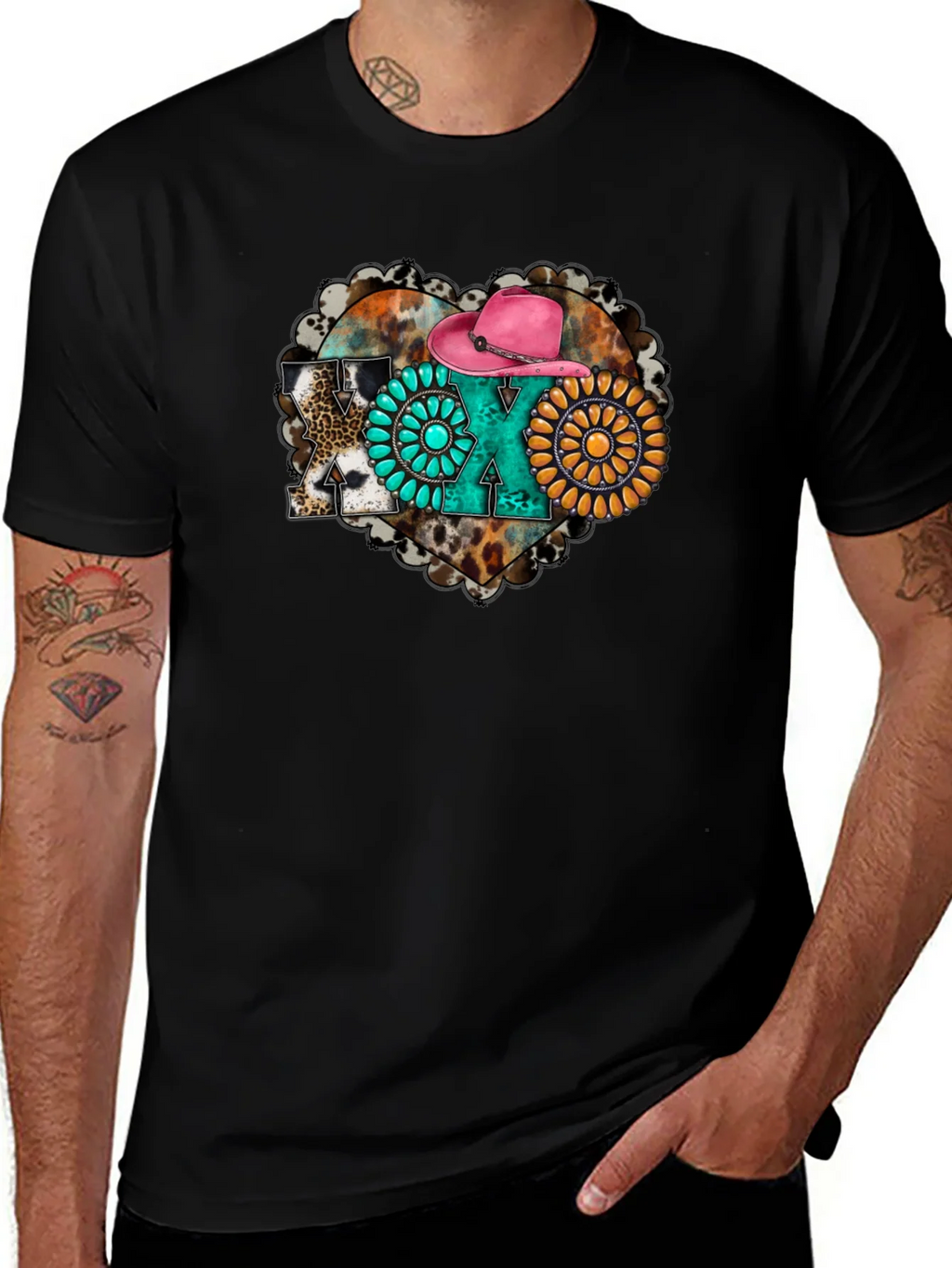 Cowboy Texas Graphic T-Shirt