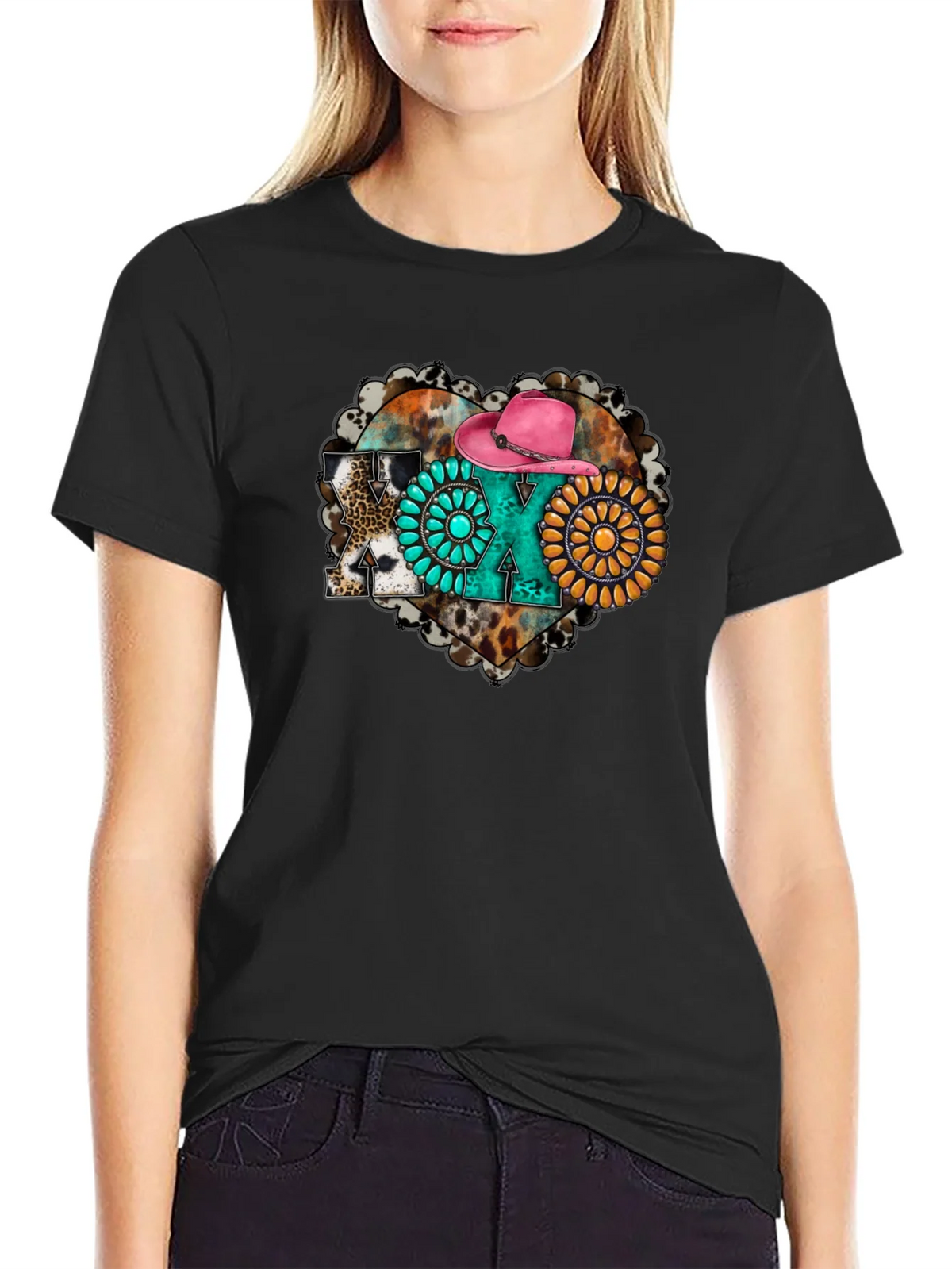 Cowboy Texas Graphic T-Shirt