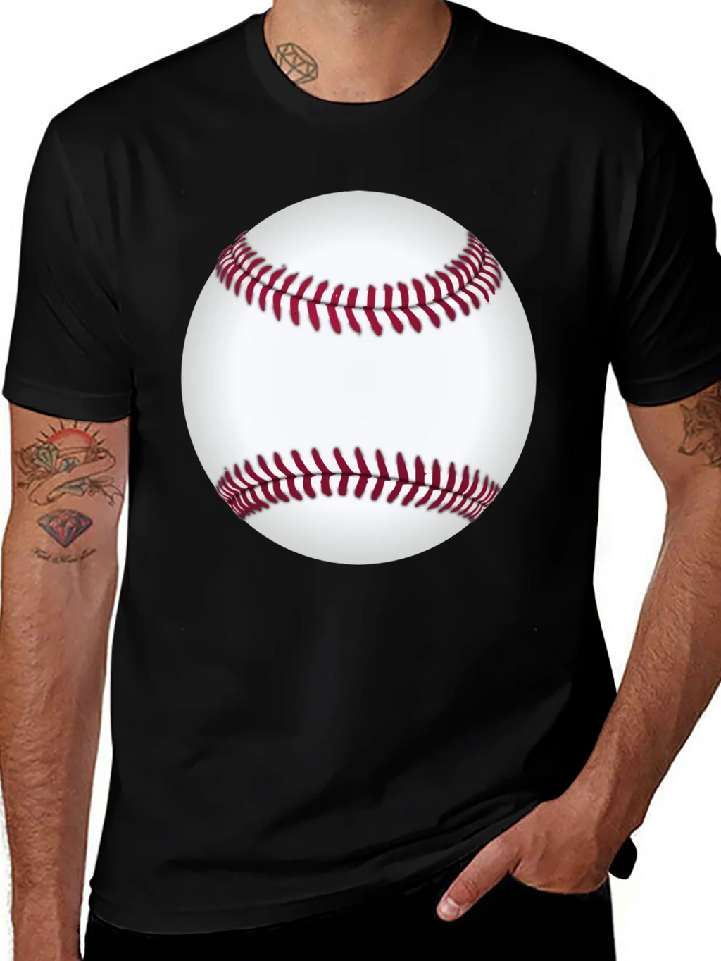 Baseball Graphic Tee - Classic Sport Style product image 1