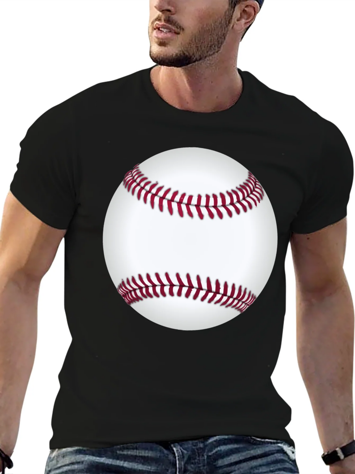 Baseball Graphic Tee - Classic Sport Style product image 6