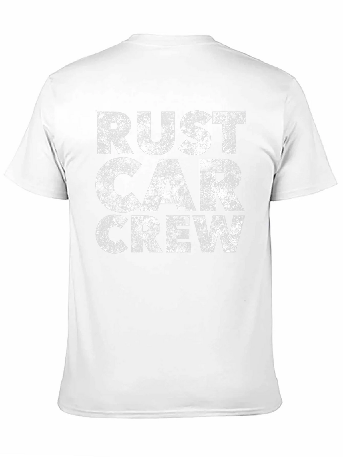 Rust Car Crew Graphic Tee - Distressed Vintage Style product image 10