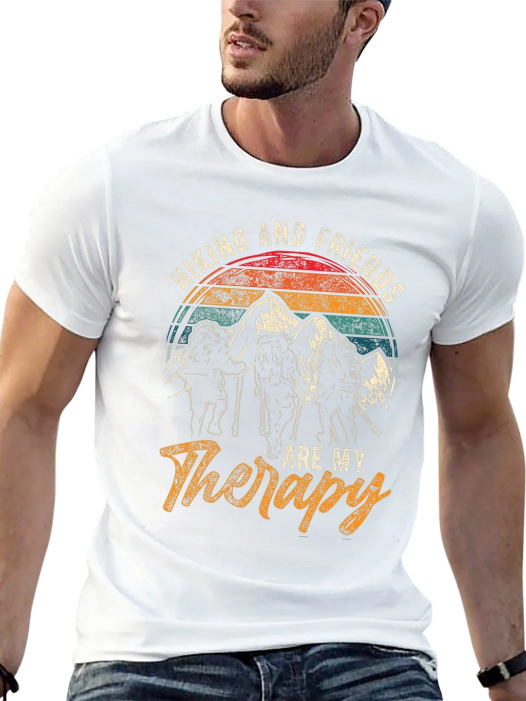 Hiking & Friends Therapy T-Shirt product image 12