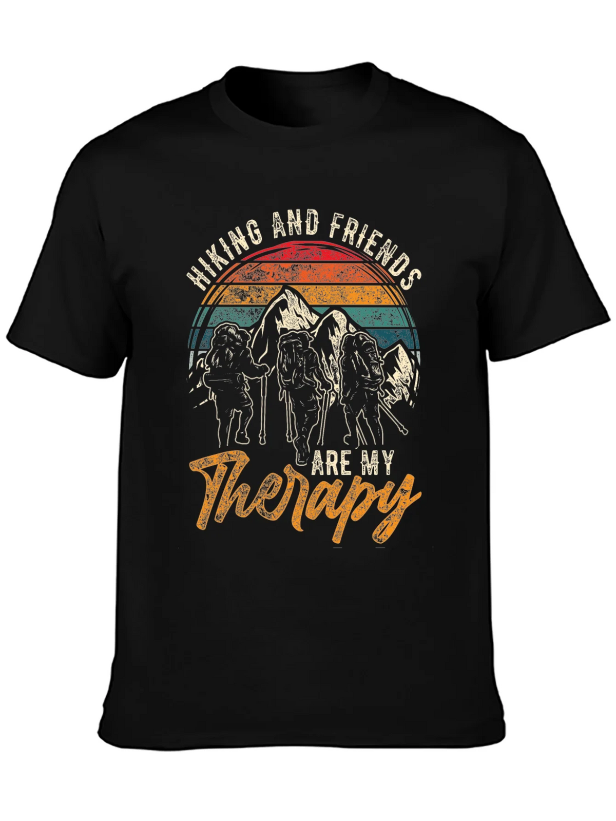 Hiking & Friends Therapy T-Shirt product image 3
