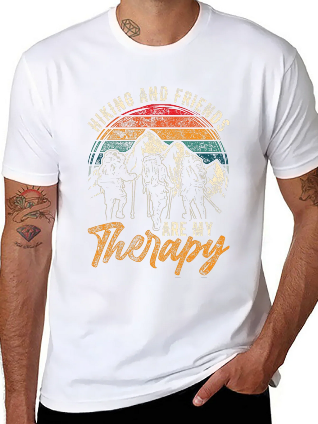 Hiking & Friends Therapy T-Shirt product image 7
