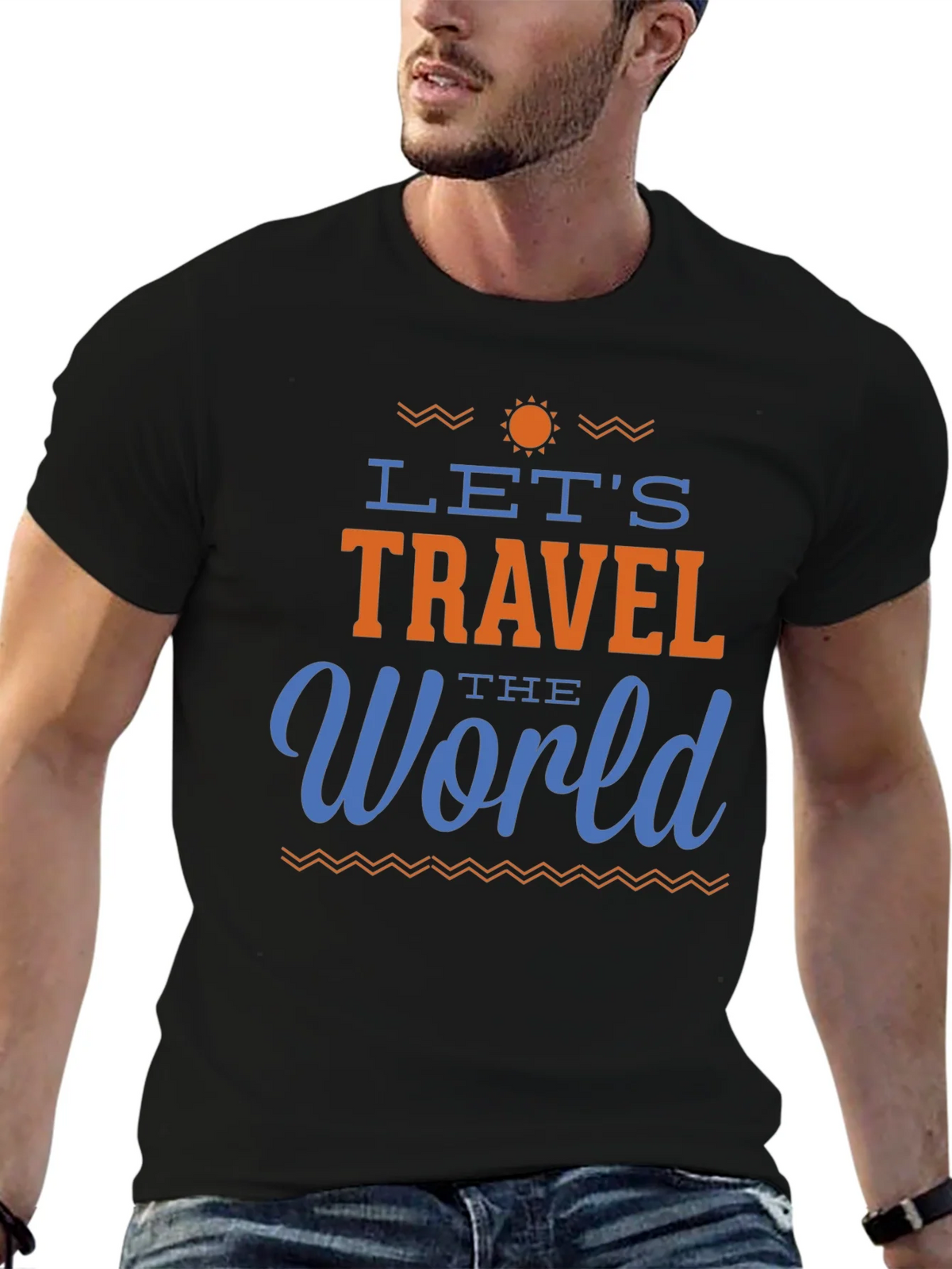 Lets Travel the World T-Shirt product image 2