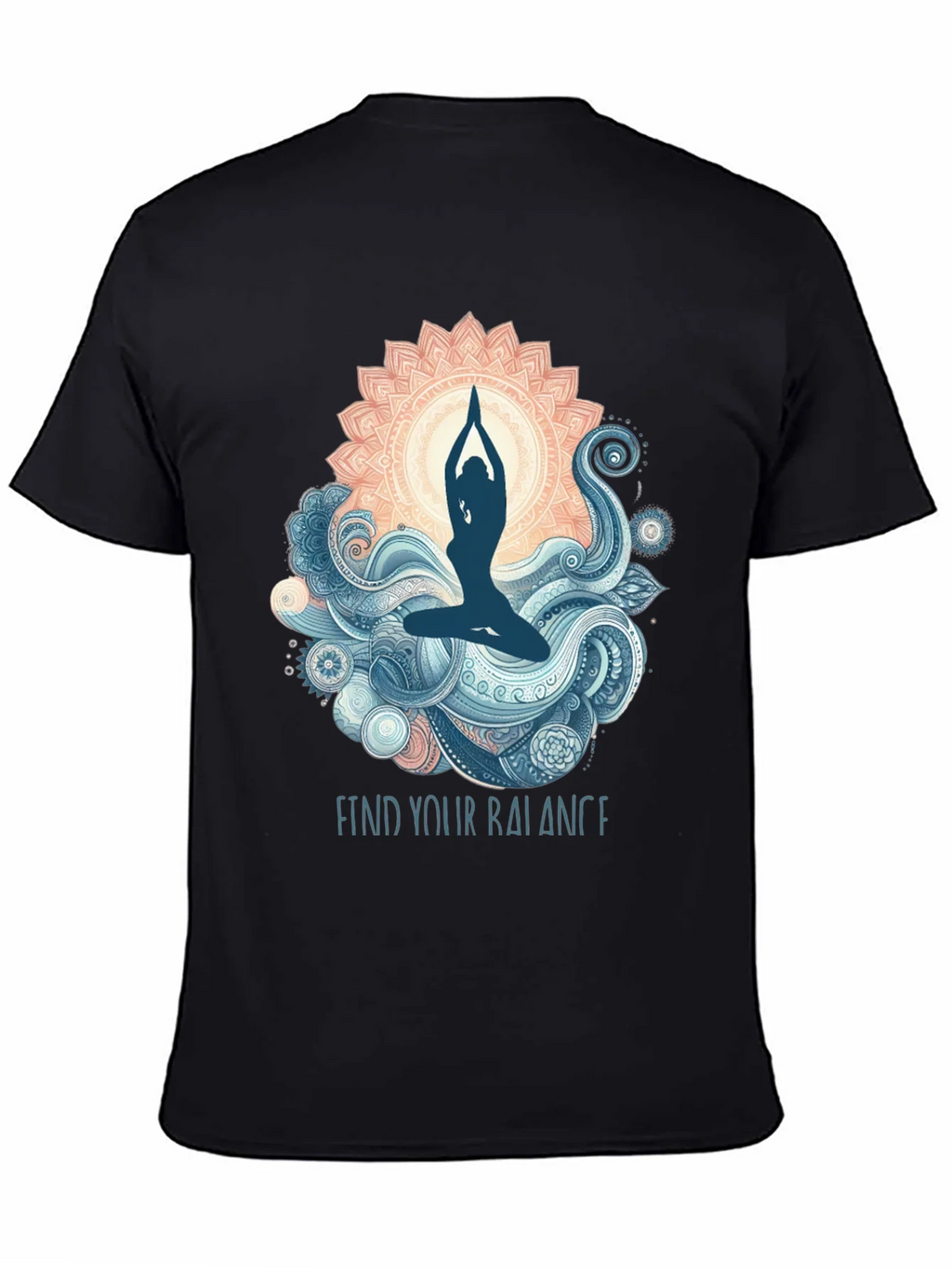 Balance Yoga Graphic T-Shirt product image 4
