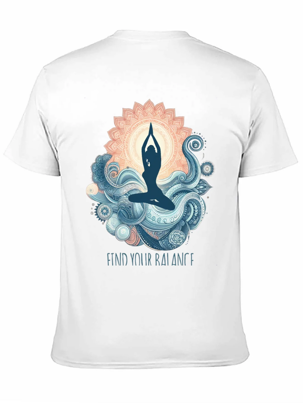 Balance Yoga Graphic T-Shirt product image 10